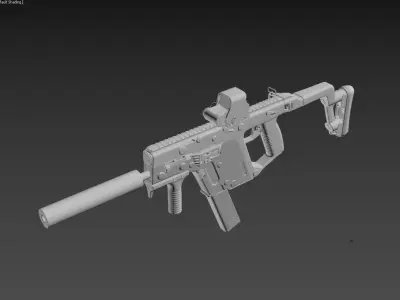 KRISS GUN 3D model