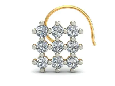 3DM-RENDER 19 STUD NOSE PIN FILES 3D Model Pack