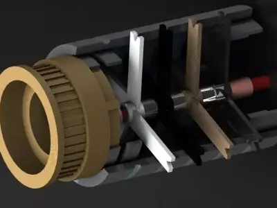Cam for Cotton Picking Machine  Free 3D model