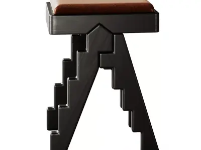 Phantom Hands Crocodile Footstool 3D model