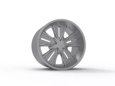 FOOSE ARCH WHEEL 3D PRINT MODEL 3D print model