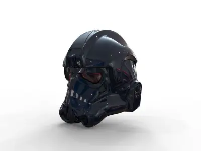 INFERNO SQUAD HELMET  3D model