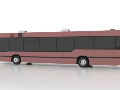 Avtomontaza - MAN A10 NL222 Low Low-poly 3D model