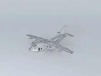 Aircraft british military Free 3D model