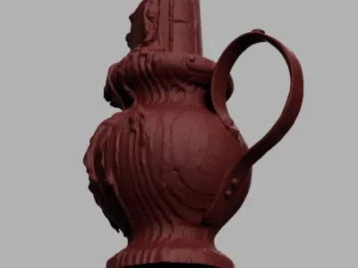 VIEUX BOUGEOIR 3D print model