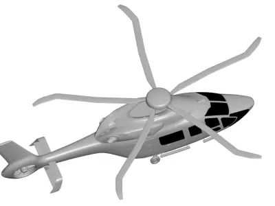 Airbus Helicopters H160 3D model purchase