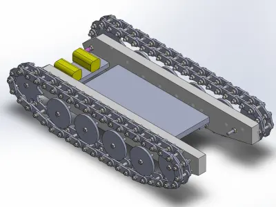 Fully Applicable Military Tank 3D model