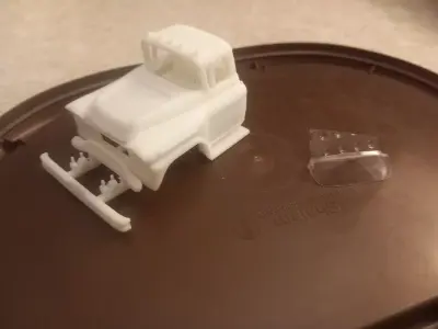 1958 Chevrolet Spartan truck cab 3D print model