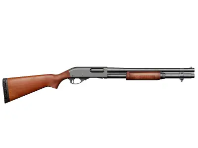 Remington 870 Police Magnum 3D model
