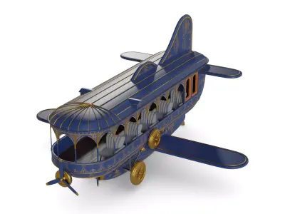 Flying boat 3D model order