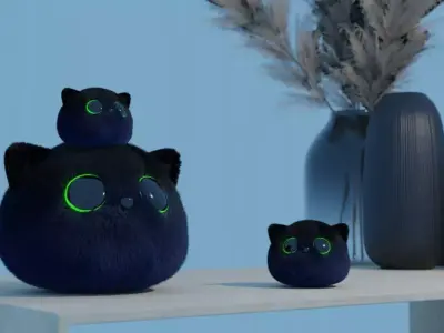 magic cat 3D model