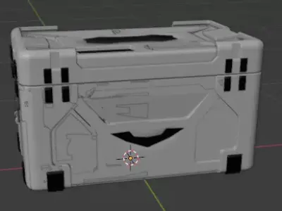 Army Footlocker  3D model