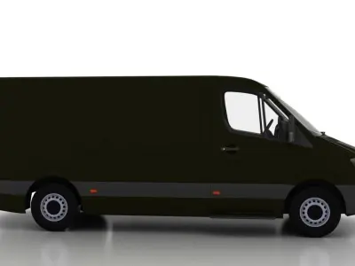 Mercedes Benz Sprinter L2H1 2015 Cargo UK 3D model