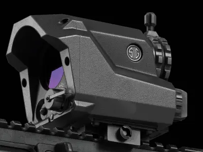 Sig Sauer Echo 3 Thermal Sight Low-poly 3D model