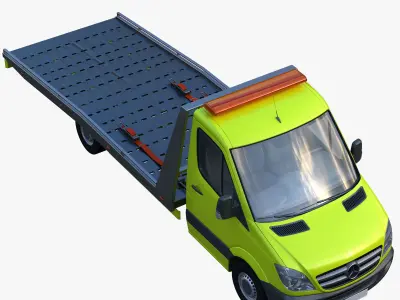 Tow truck Sprinter 3D model
