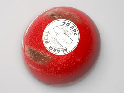 Fire Alarm Bell 3D model