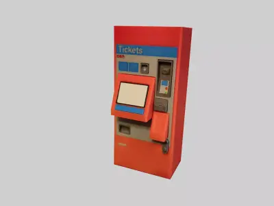 Ticket Machine OEBB 3D print model