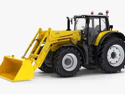 Tractor Utility with Front Loader and Tipping Trailer  purchase