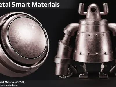 55 Metal Smart Materials Vol2 Texture