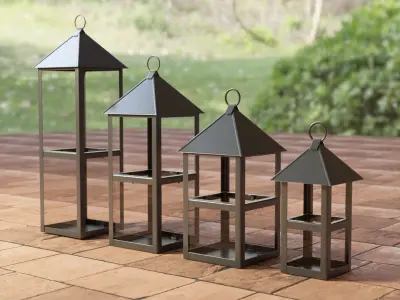 Decorative Lantern Low-poly 3D model purchase