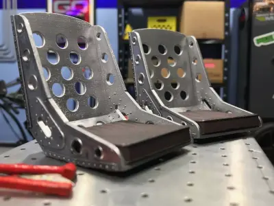 Ratrod Bomber-seat 1 3D print model