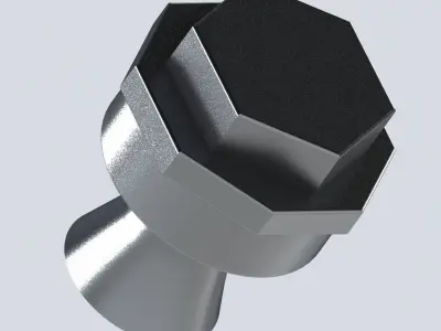 A5M4 Propeller hub 3D print model