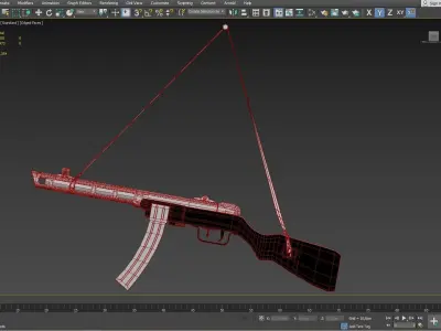 PPS 41 Low poly 3D model Low-poly 3D model