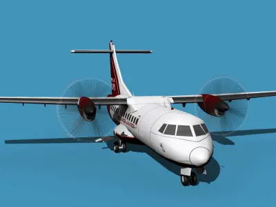 ATR-42-320 Richards Aviation 3D model