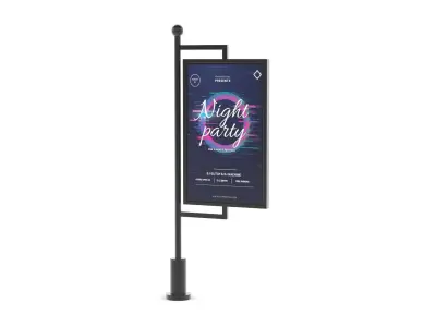 Billboard 3D model shop