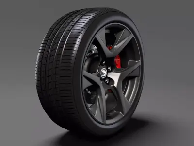 HSV GTS Gen F2 wheel 2017 3D model