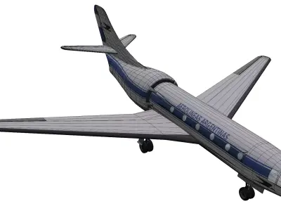 FMA IA 36 Condor Low-poly 3D model purchase