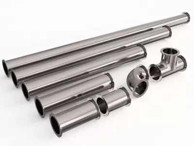 Water pipes vol 01 3D model