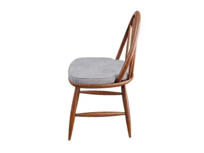 Antique Spindle Back Chair 3D model