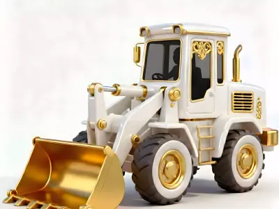 The Ivory Monarch Executive Loader 3D Model Low-poly 3D model