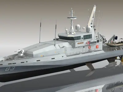 HMAS Armidale ACPB 83 3D model