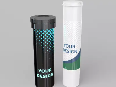 Tablet Tubes 3D model