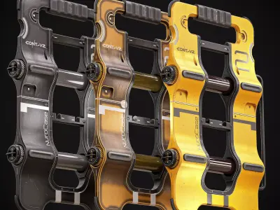 Sci-fi Container V2 PBR Low-poly 3D model