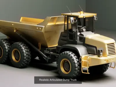 High quality Heavy Industrial Truck Models 3D Model Pack
