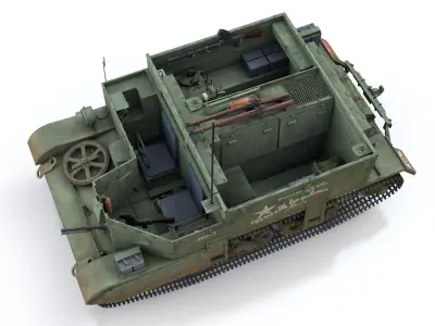 Bren Gun Carrier - BUC - 38047 3D model