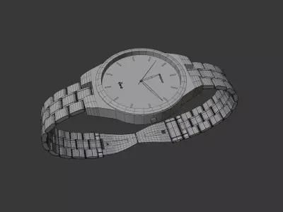 Chain Watch Low-poly 3D model