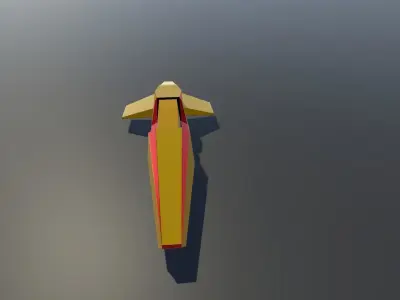 Space Ship - Game Ready 3D model