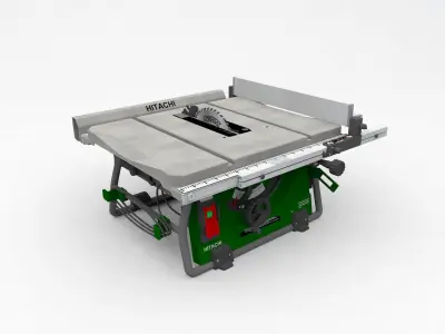 Table Saw Hitachi 3D model