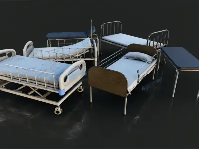 Hospicare MEGA BUNDLE 3D Model Pack