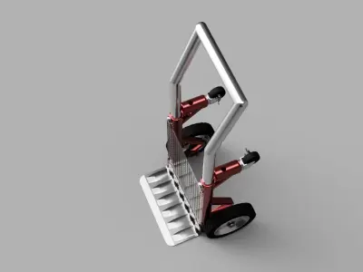 Hand Truck 3D print model purchase