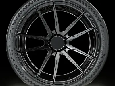 Michelin Pilot Sport CUP 2 285 30 ZR20 99Y 3D model