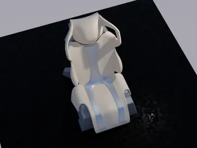 Sci-Fi chair Free 3D model