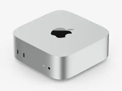 Apple Mac mini 2024 with Apple M4 Processor Desktop Computer 3D model