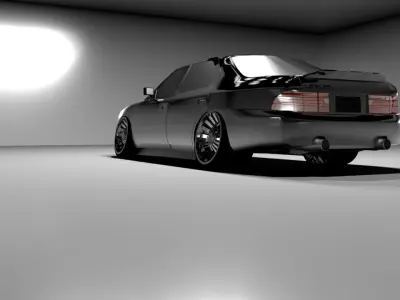Lexus LS400  Free 3D model