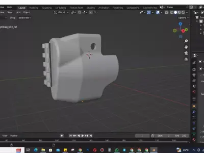 mechanical part model  3D print model