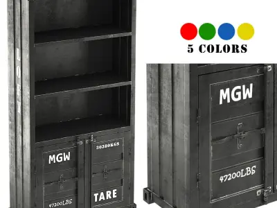 Sea Container 3D Model Pack